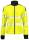 6111 Sweatshirt fulzip W Yellow/Black