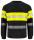 6129 Sweatshirt Roundneck Yellow/black