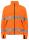 6327 Fleecejacket HV Orange/Black CL.3