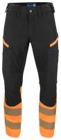 6528 Waistpant Stretch Orange/Black D9