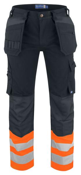 6530 Waistpant HV Orange/Black D9
