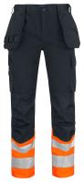 6534 Pant HV Orange/Black D9