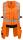 6704 Vest HV Orange