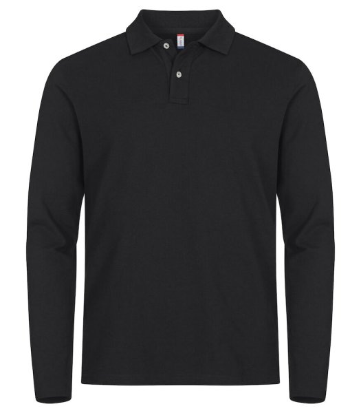 Stretch Premium Polo L/S Herren