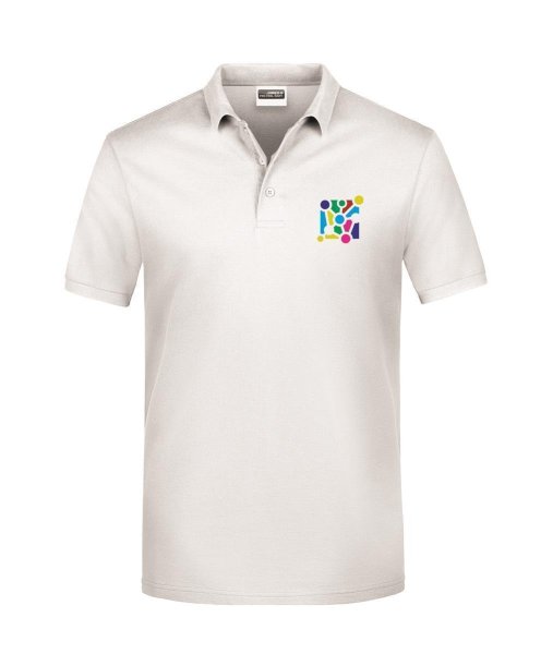 Poloshirt Herren Weiß M