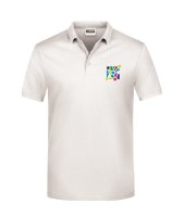 Poloshirt Herren Weiß M