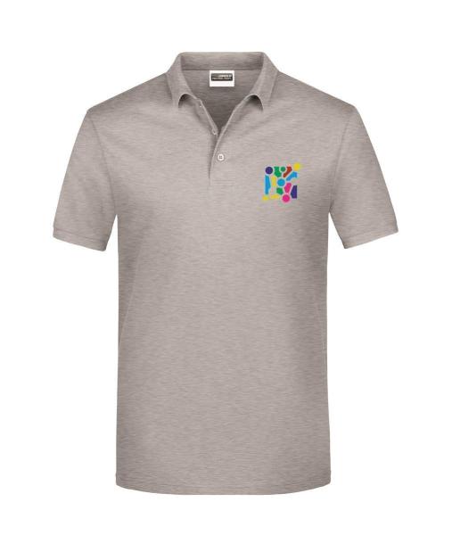 Poloshirt Herren Grau M