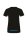 V-Ausschnitt T-Shirt Damen Schwarz XS