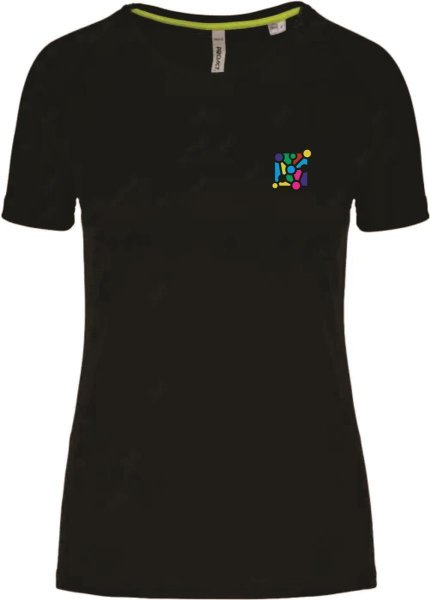 Funktionsshirt Damen Schwarz XS