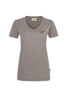 GYMWELT Coach T-Shirt Damen Grau