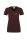 GYMWELT Coach T-Shirt Damen Weinrot