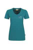 GYMWELT Coach T-Shirt Damen Smaragd