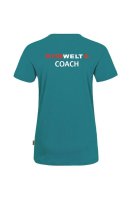 GYMWELT Coach T-Shirt Damen Smaragd