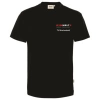 GYMWELT Coach T-Shirt Herren Schwarz