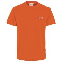 GYMWELT T-Shirt Herren Orange