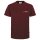 GYMWELT T-Shirt Herren Weinrot