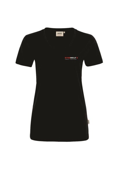 GYMWELT T-Shirt Damen Schwarz