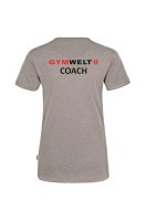 GYMWELT T-Shirt Damen Grau