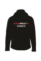 GYMWELT Softshelljacke Herren Schwarz