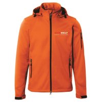 GYMWELT Softshelljacke Herren Orange