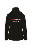 GYMWELT Softshelljacke Damen Schwarz