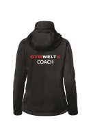 GYMWELT Softshelljacke Damen Anthrazit