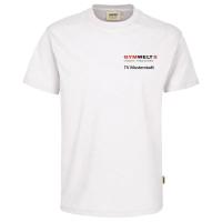 GYMWELT Coach T-Shirt Herren Weiß M