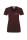 GYMWELT Coach T-Shirt Damen Weinrot XS