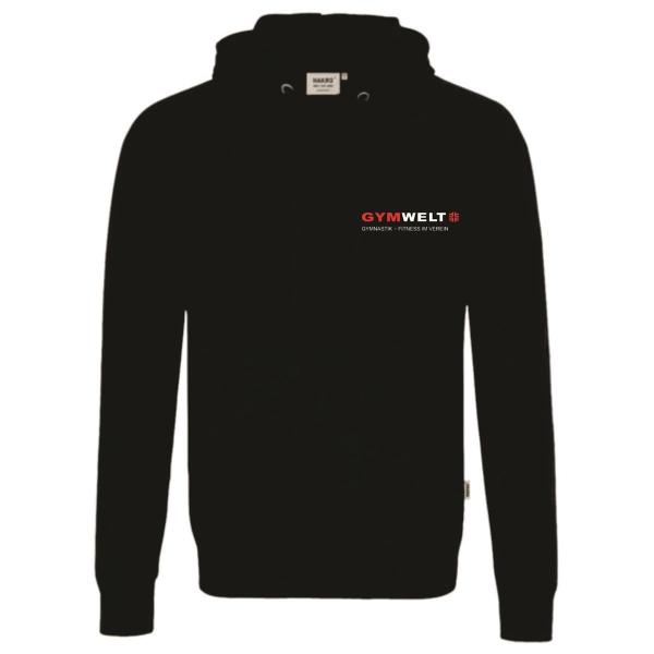 GYMWELT Hoodie Unisex schwarz XL