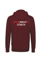 GYMWELT Hoodie Unisex weinrot S