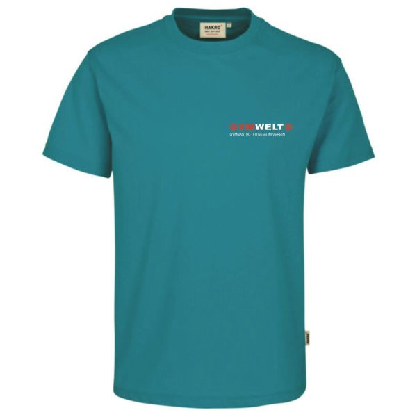 GYMWELT T-Shirt herren smaragd M