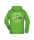 Hoodie Lime-green Kinder L - 134/140