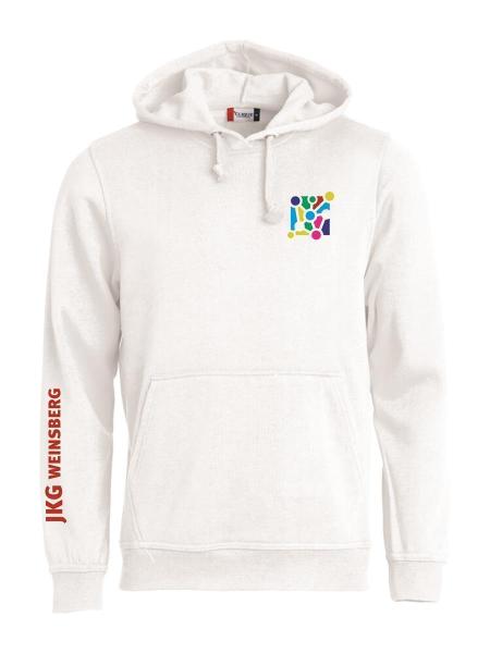 Hoodie Weiß Kinder 160
