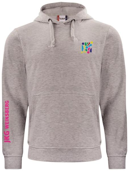 Hoodie Grau-meliert Kinder 160