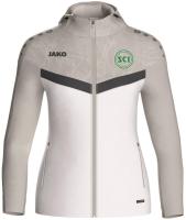 Kapuzenjacke Weiß Damen SC Ilsfeld 38 Nein