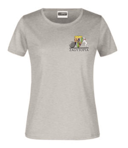 T-Shirt Zagytopia grau Damen