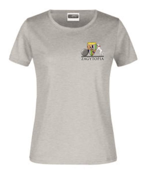 T-Shirt Zagytopia grau Damen S