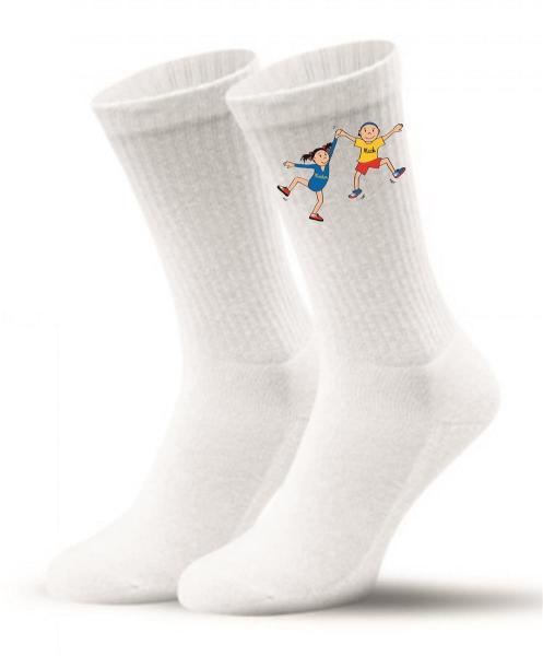 Socken Logo 2 Landeskinderturnfest 42-46