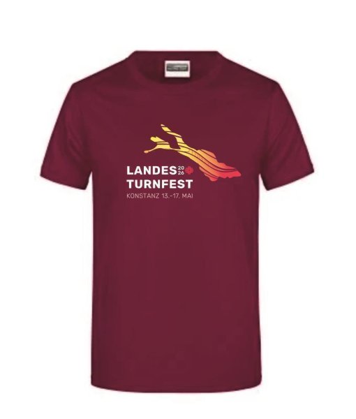 T-Shirt Wine Variante 1 Landesturnfest 2026