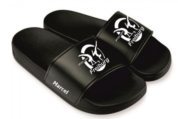 Badelatschen PTSV Jahn Schwarz 40 Ja