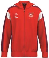 Trainingsjacke m. Kapuze Rot Kinder TGV...