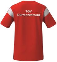 T-Shirt Rot Kinder TGV Dürrenzimmern 128 Ja