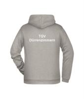 Hoodie Kinder TGV Dürrenzimmern 134/140 Grau-meliert