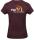 T-Shirt Basic Damen Bordeaux TG Welschingen