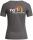 T-Shirt Basic Damen Anthrazit TG Welschingen