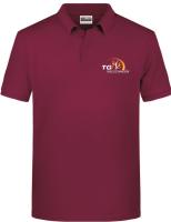 Poloshirt Basic Herren Bordeaux TG Welschingen M