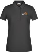 Poloshirt Basic Damen Anthrazit TG Welschingen L