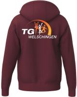Kapuzenjacke Kinder Bordeaux TG Welschingen