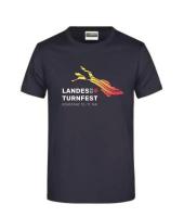 T-Shirt Navy Variante 1 Landesturnfest 2026 Kinder...