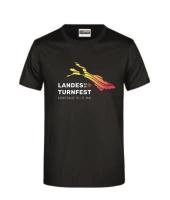 T-Shirt Black Variante 1 Landesturnfest 2026 Unisex S Ja